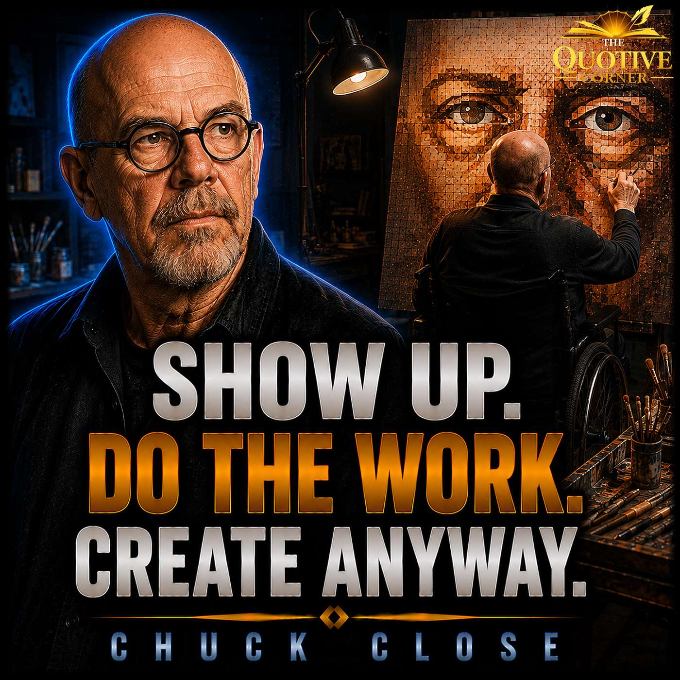 Artist Chuck Close Didn't Wait For Inspiration To Create, And Neither Should You episode artwork