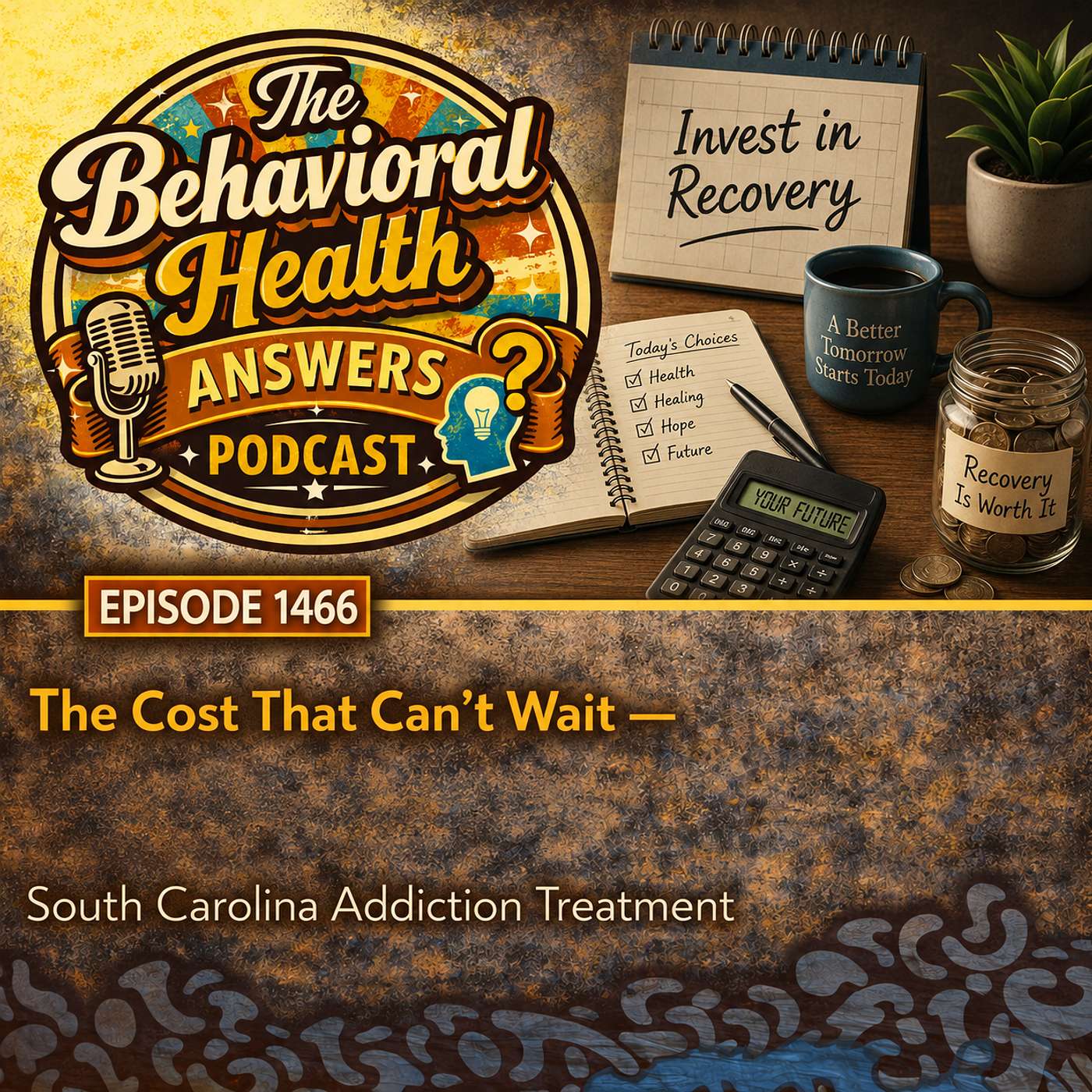 Episode 1466: The Cost That Can't Wait | South Carolina Addiction Treatment episode artwork