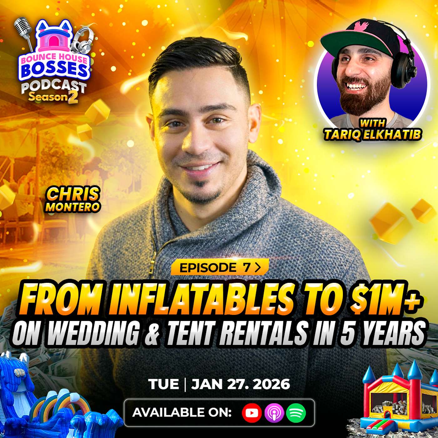 From Inflatables to $1M+ Wedding & Tent Rentals in 5 Years | How He Built & Scaled a Party Rental Business