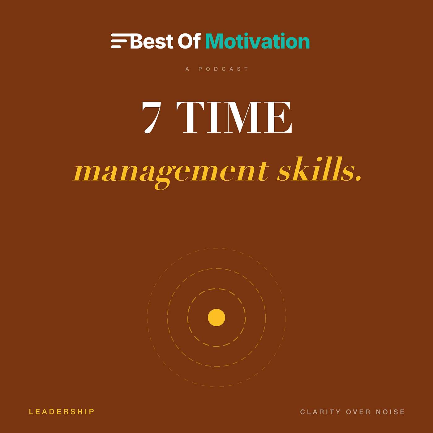 7 Time Management Skills