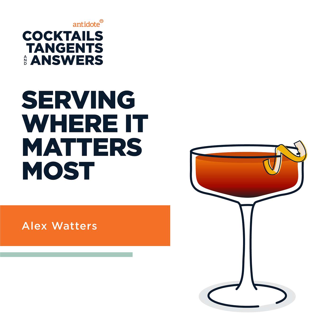 Manhattan - Alex Waters: Serving Where it Matters Most
