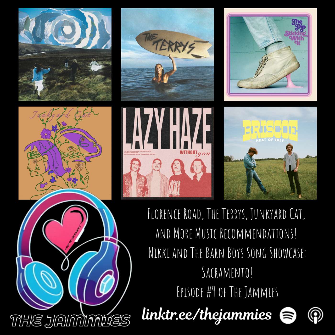 Florence Road, The Terrys, Junkyard Cat, and More Music Recommendations! Nikki and The Barn Boys Song Showcase: Sacramento!