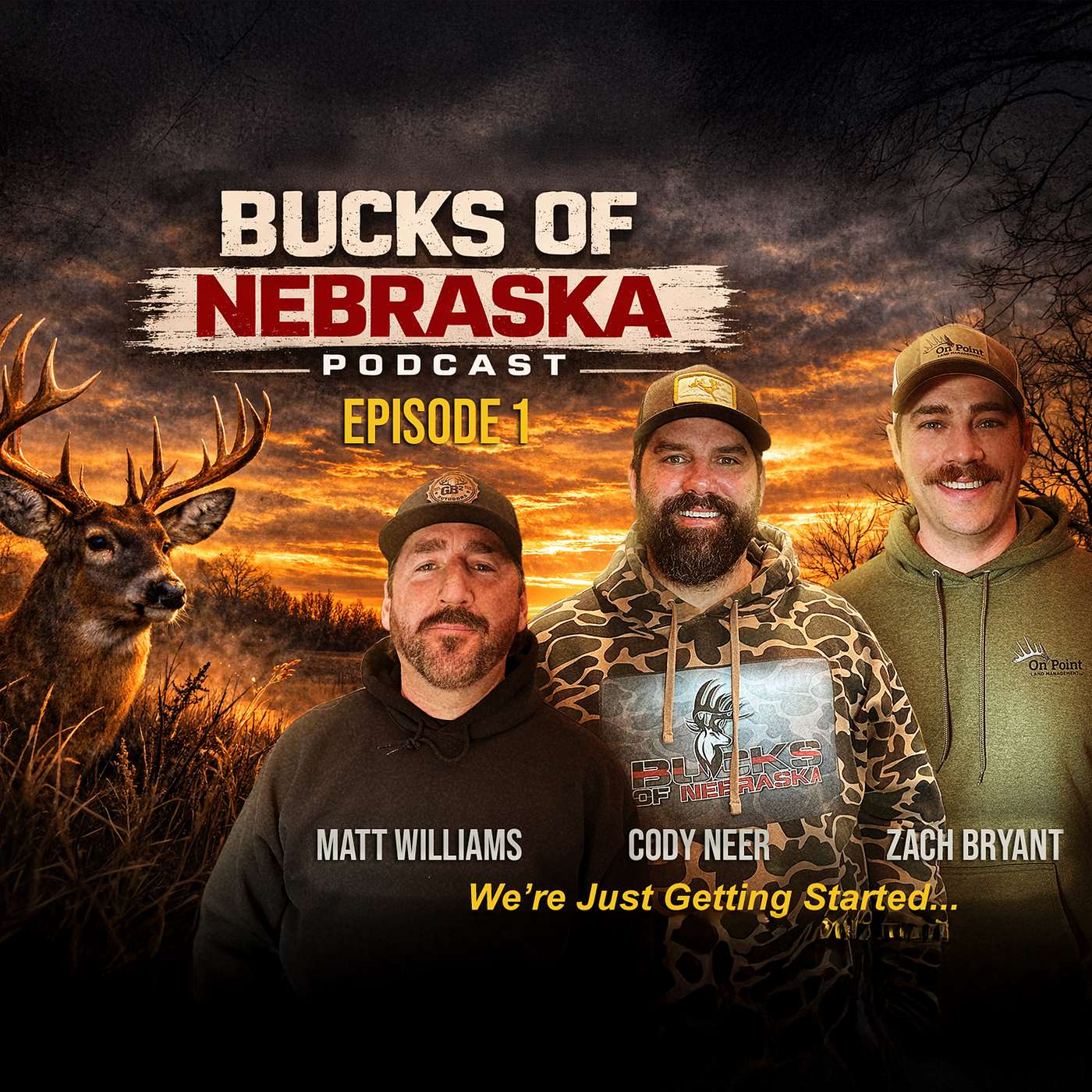 We're Just Getting Started - Bucks of Nebraska Podcast Episode #1 episode artwork
