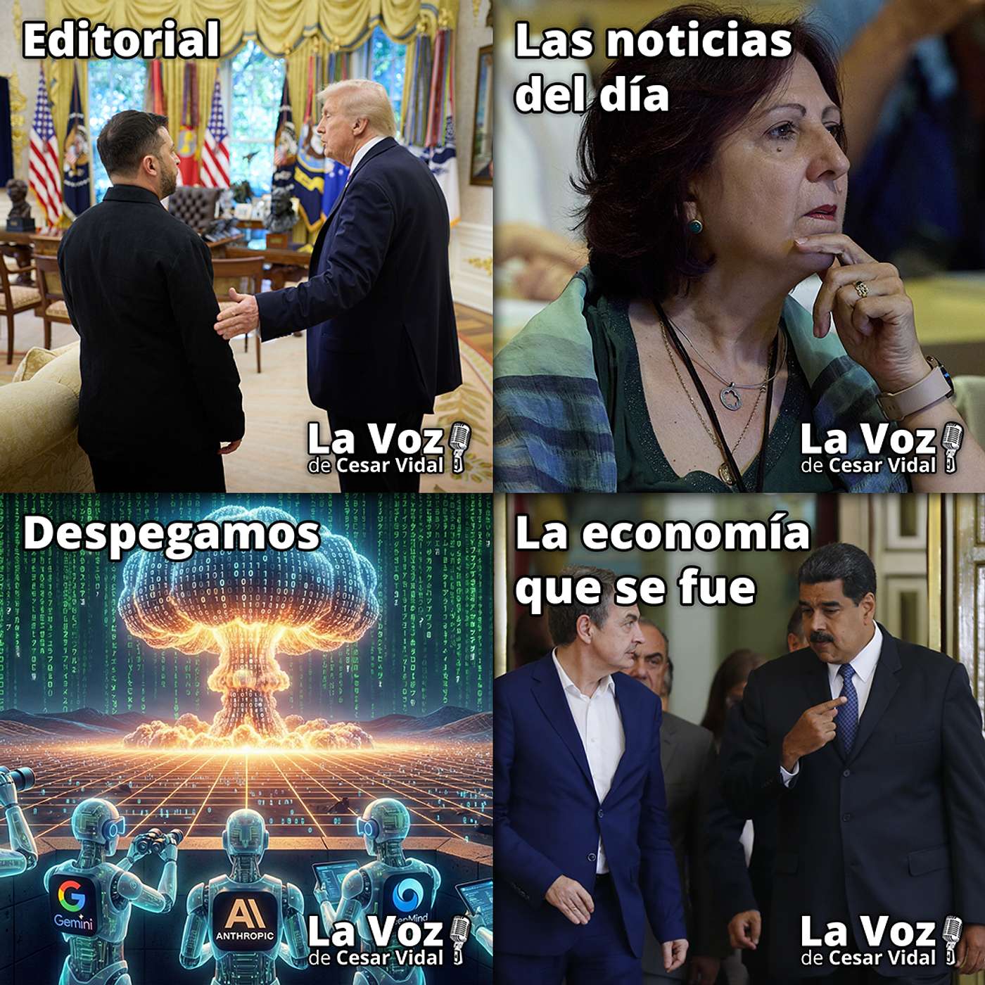 Programa Completo de La Voz de César Vidal - 25/11/25