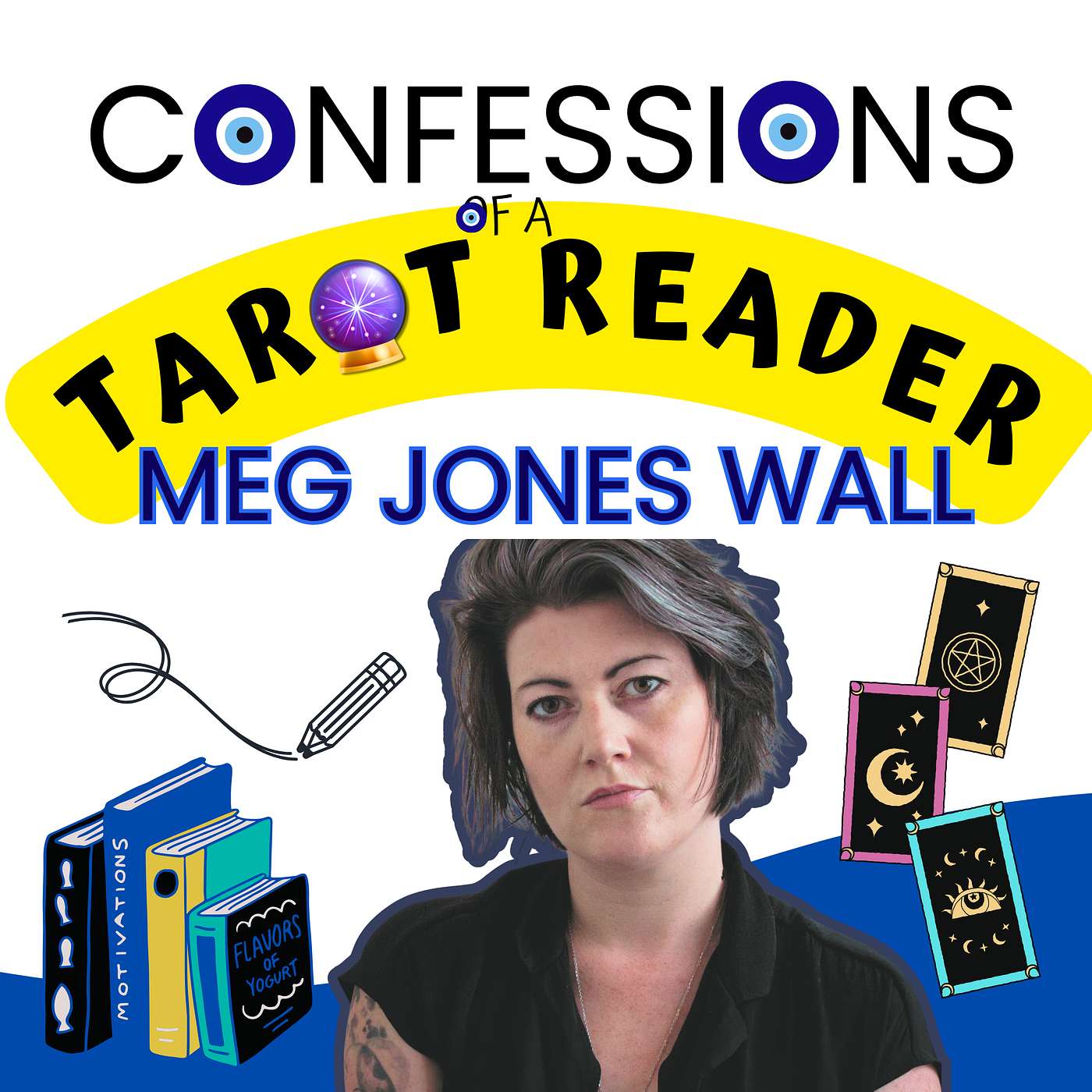 45. Meg Jones Wall - Tarot Spreads, Writing, Zines, Evangelical upbringing and spiritual awakenings, Creative practice