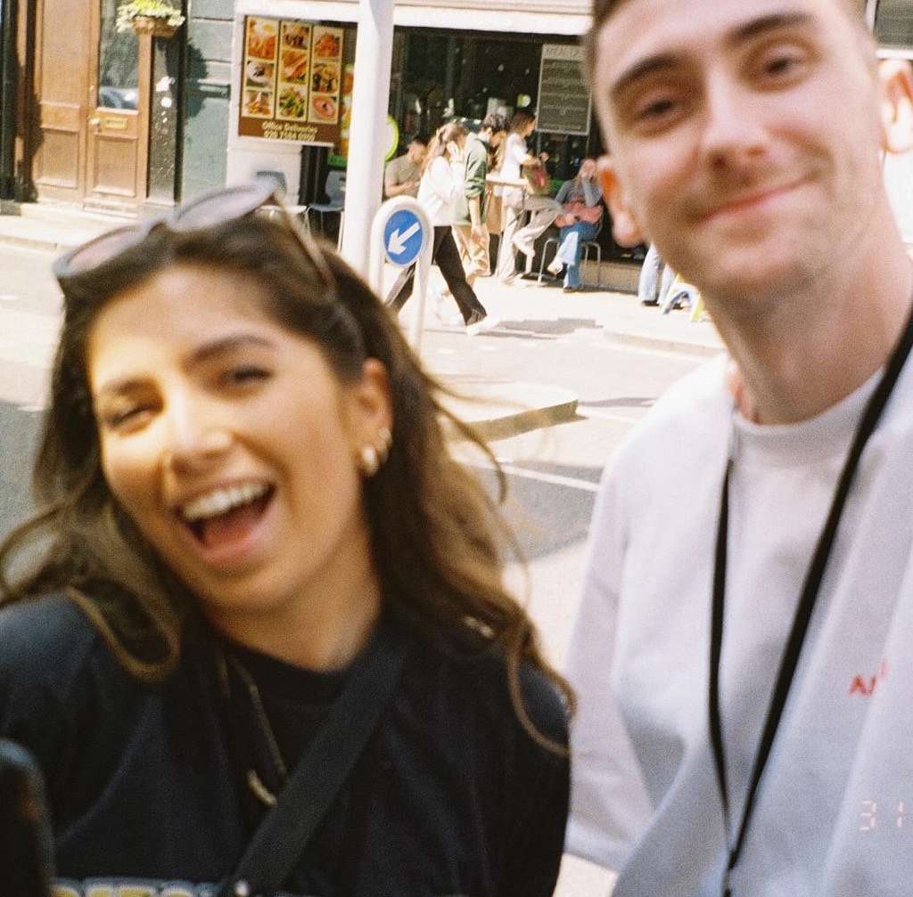 Molly Toms and Charlie Crump