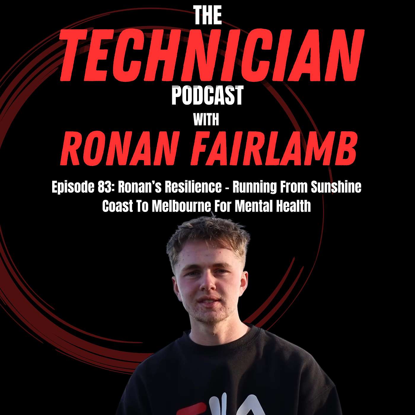 Episode 83: Ronan's Resilience - Running From Sunshine Coast To Melbourne For Mental Health episode artwork