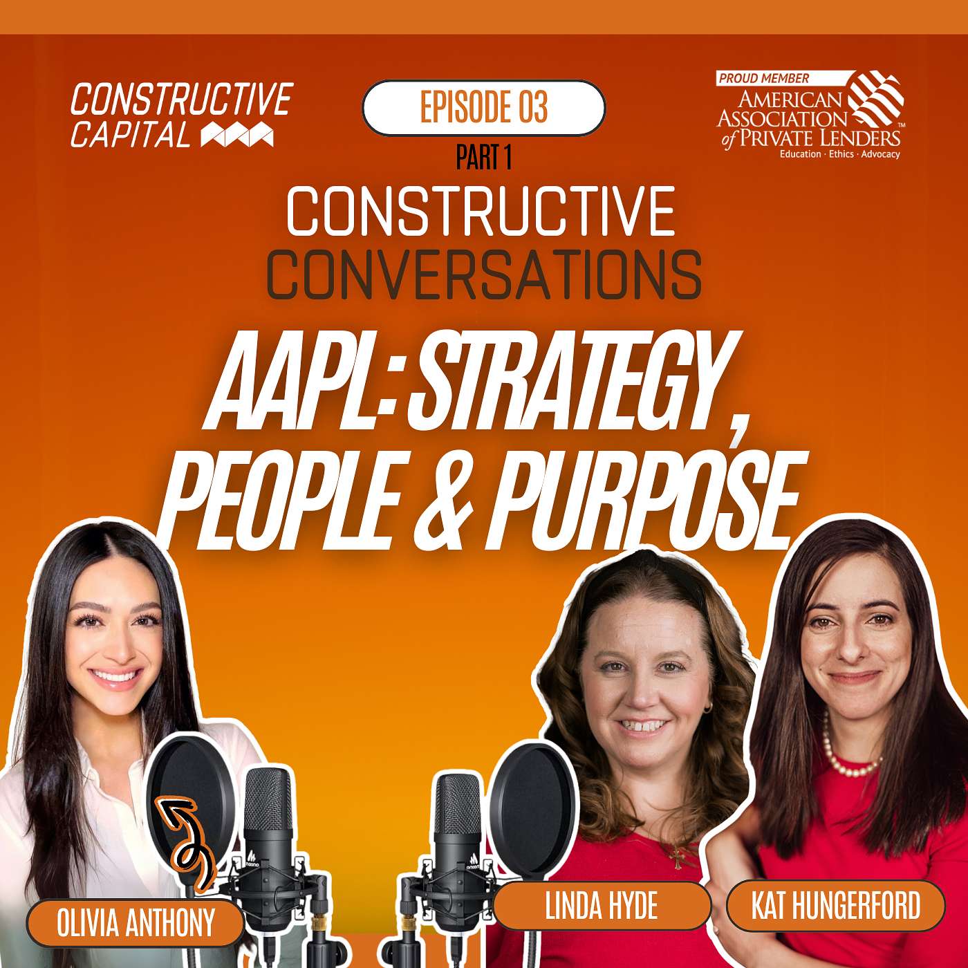 E3P1 - Constructive Conversations | AAPL: Strategy, People & Purpose episode artwork