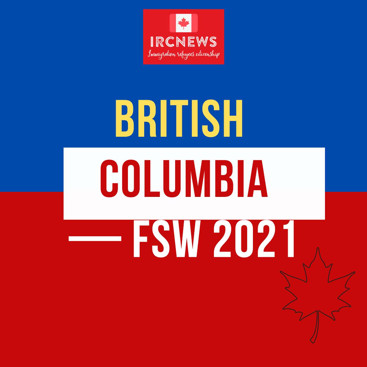 Canada Immigration Total FSW Express Entry Candidate selection for the province of British Columbia in 2021 episode artwork