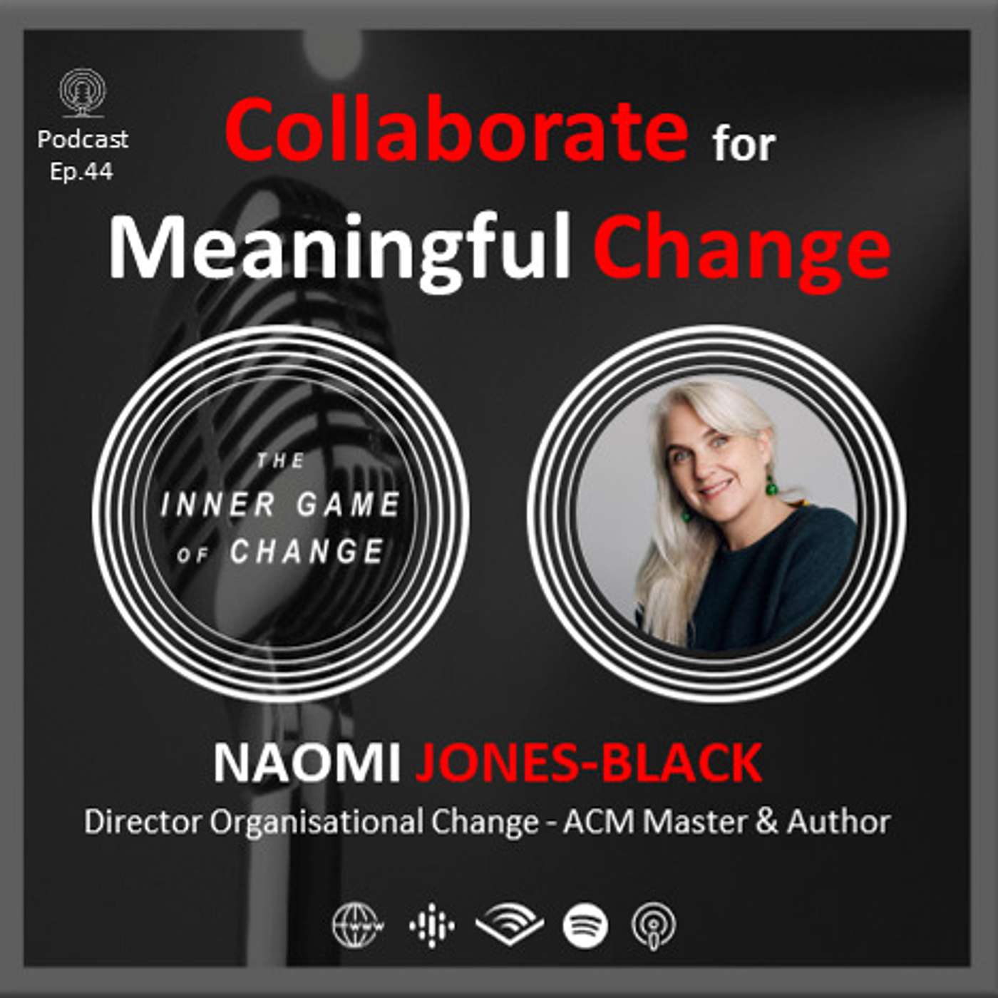E44 - Collaborate for Meaningful Change - Podcast with Naomi Jones-Black thumbnail