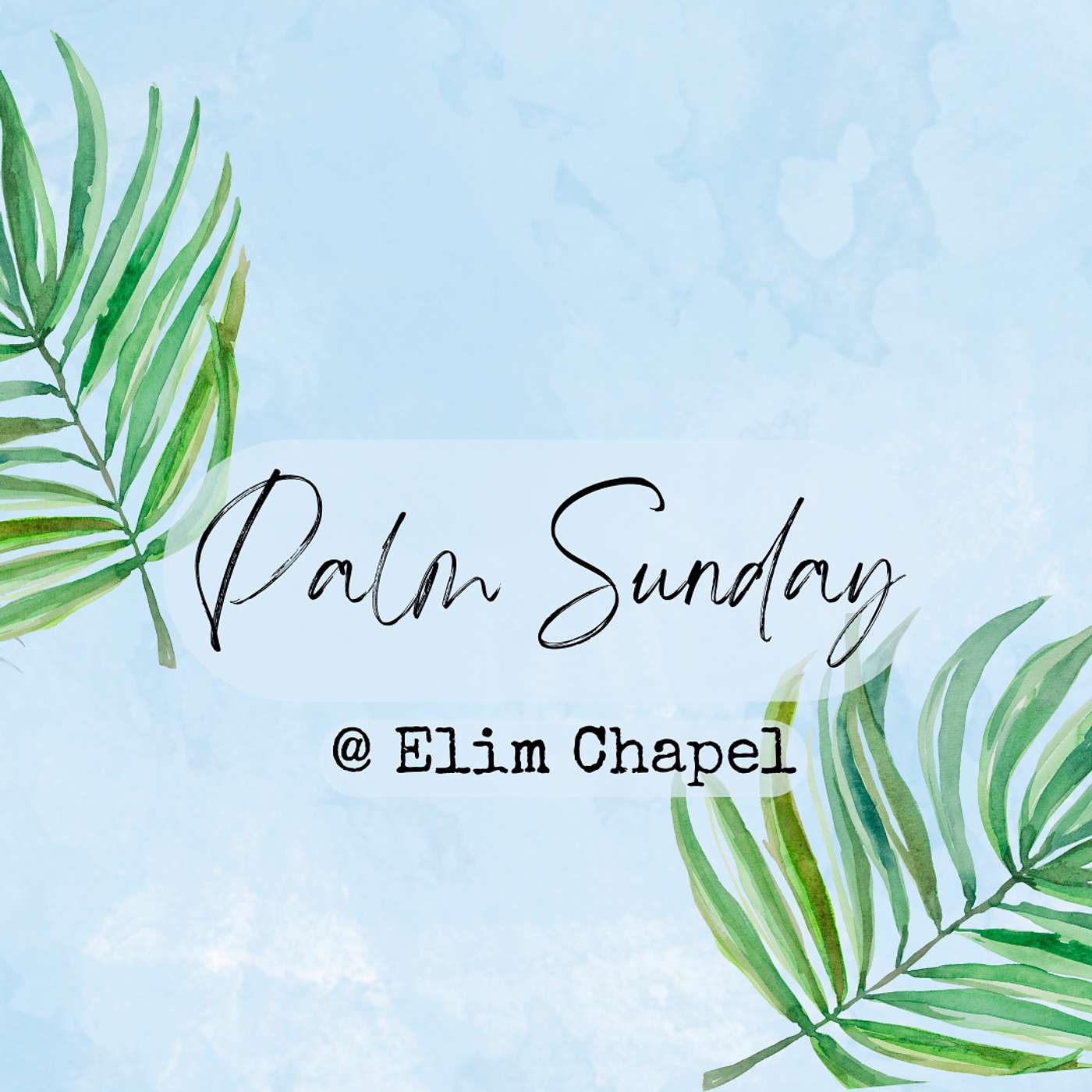 THE GOSPEL OF JOHN • PALM SUNDAY • JOHN BOTKIN