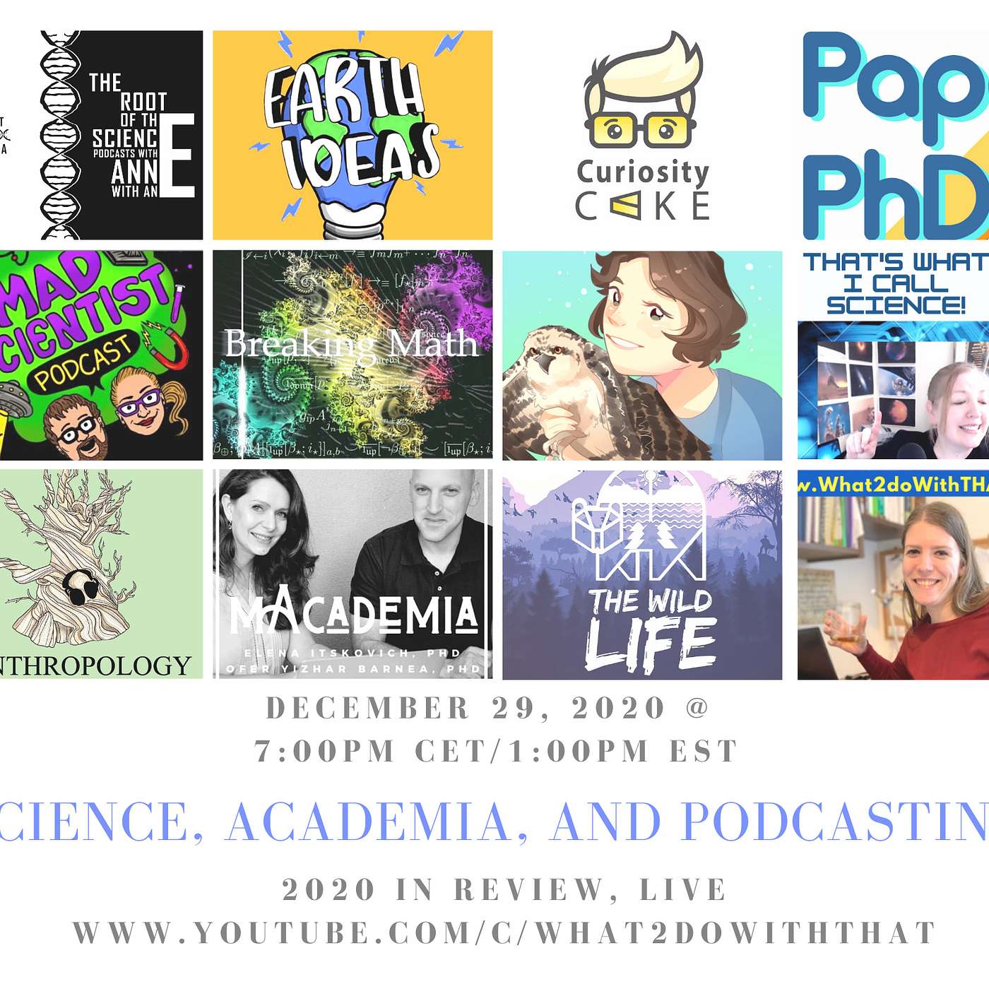 Science, Academia, and Podcasting- a Worldwide Year in Review