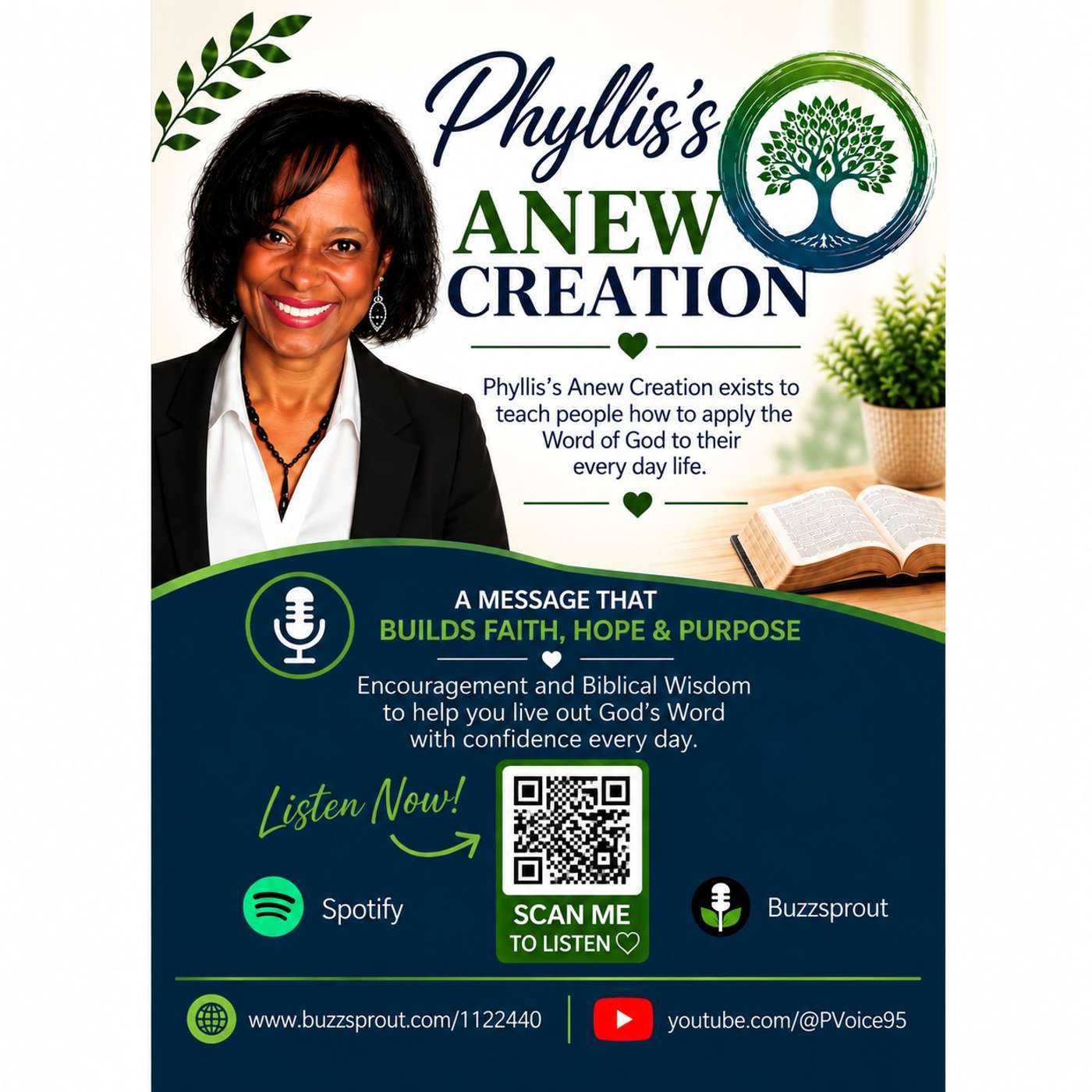 Phyllis's ANEW Creation podcast artwork