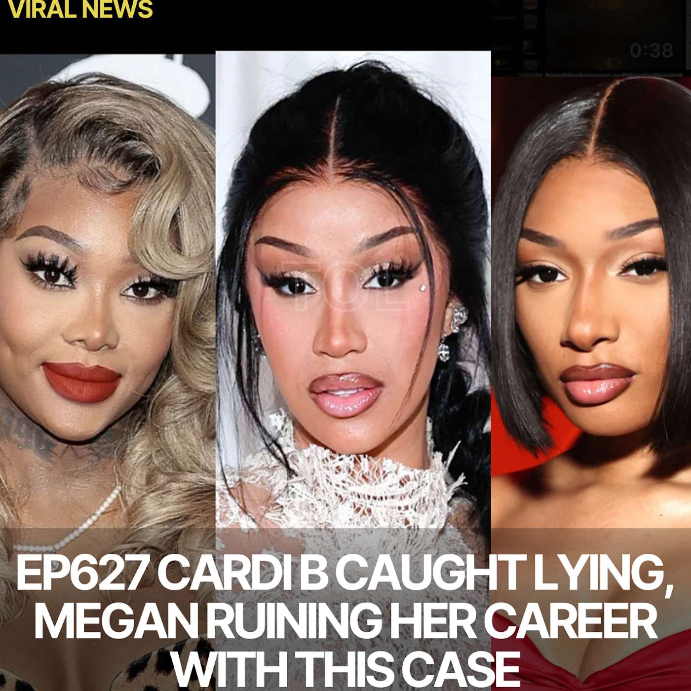 EP627 CARDI B CAUGHT LYING, MEGAN RUINING HER CAREER WITH THIS CASE, DIDDY’S KIDS LAWYER UP  & QUICK NEWS.