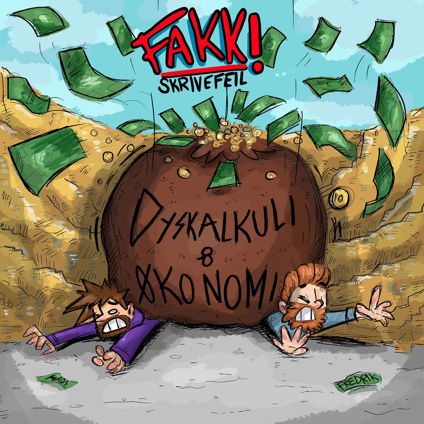 Fakk Skrivefeil | S3 - Ep9 | Dyskalkuli & Økonomi Fakk Skrivefeil | S3 - Ep9 | Dyskalkuli & Økonomi