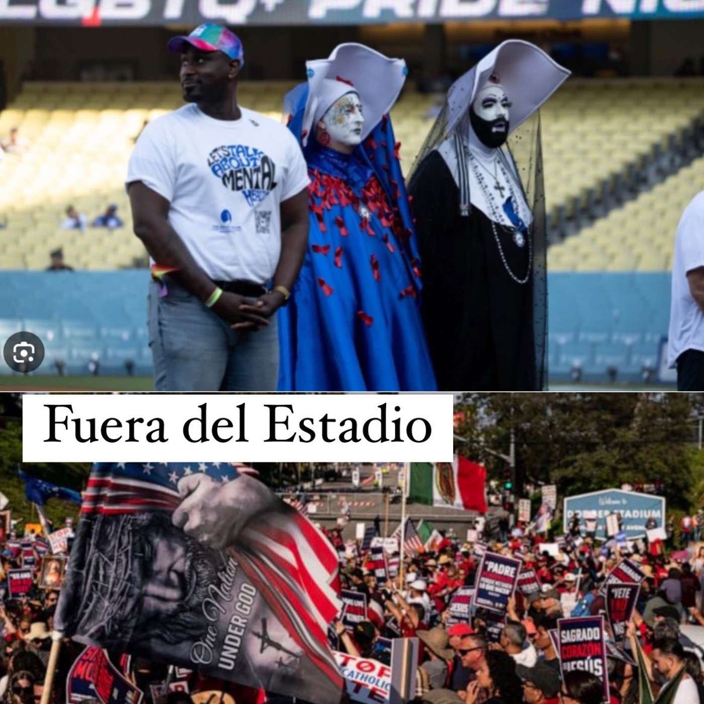 Episodio 837: Ángeles Demonios Exitosa Procesión Contra Grupo Anticatolico California Veronica Flamenco/Luis Roman