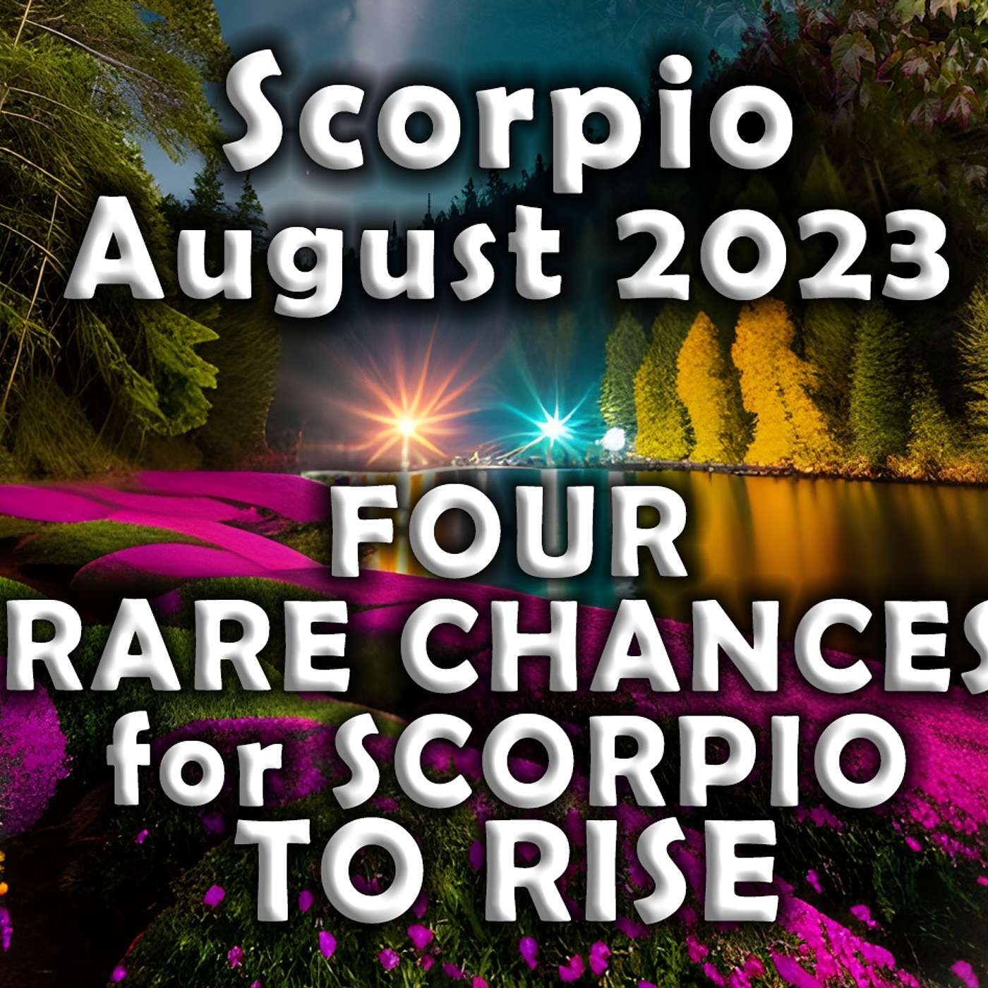 Scorpio August 2023 FOUR RARE CHANCES for SCORPIO to RISE (Astrology Horoscope Forecast)