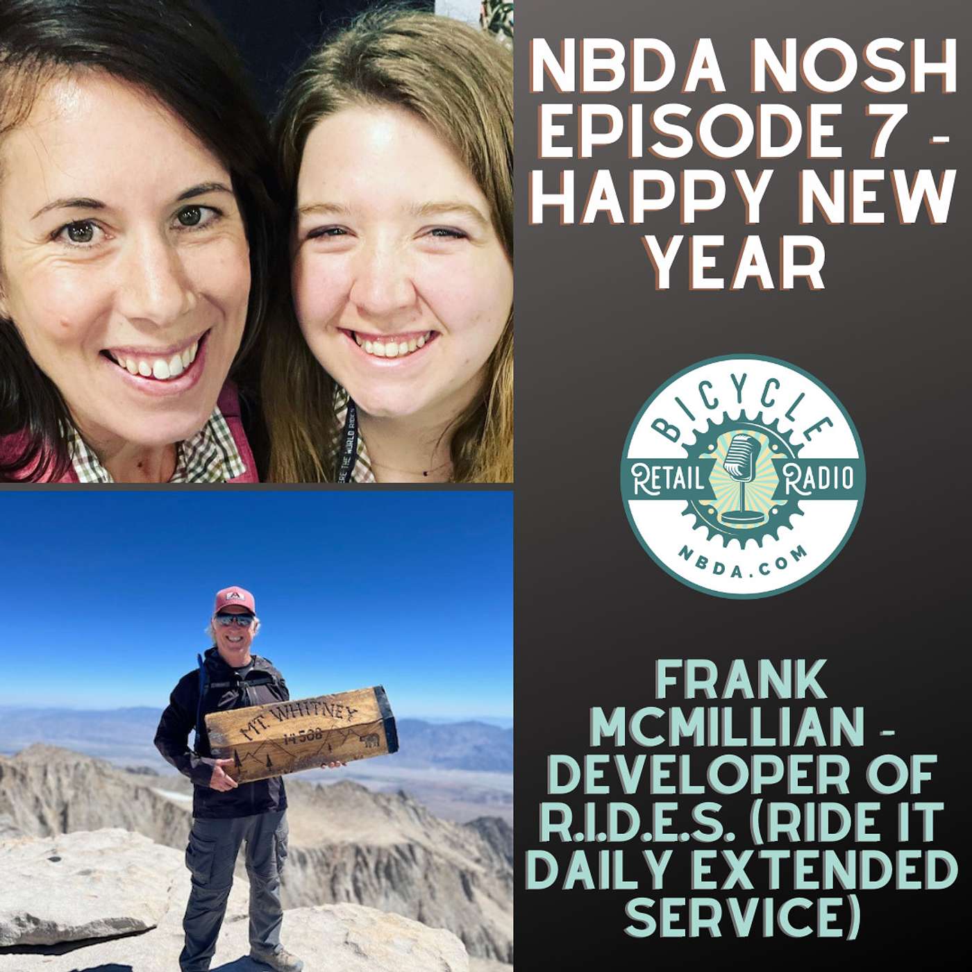 NBDA Nosh Episode 7 - Happy New Year with Special Guest Frank McMillan