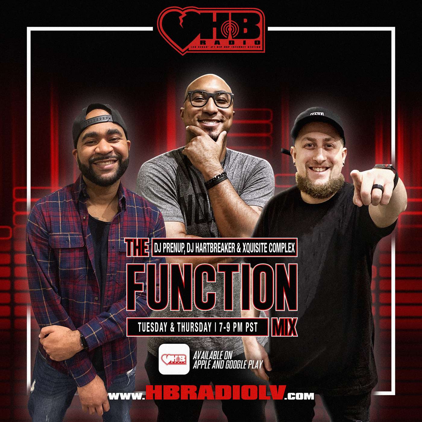 The Function Mix | DJ Prenup, DJ Hartbreaker & Xquisite Complex | HB RADIO © | Apr 8, 2021