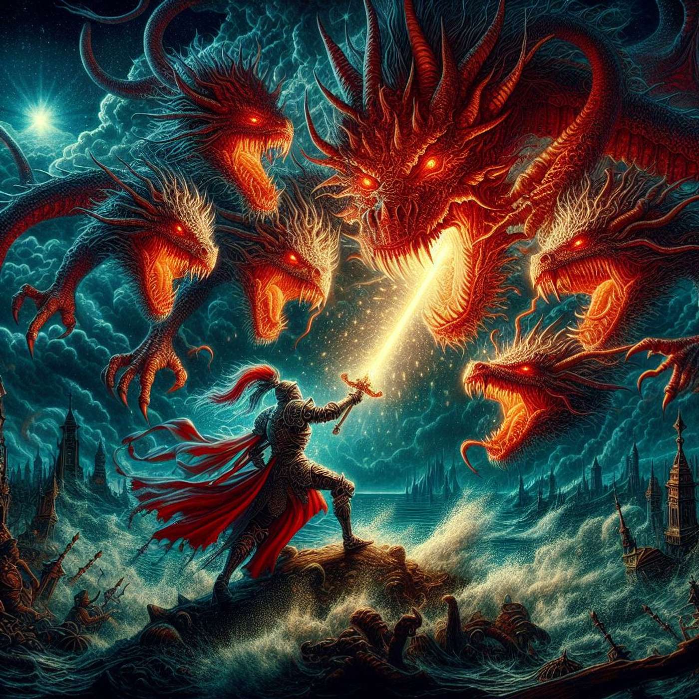 Praise God The dragon Is Overcome solo 1 fx CD64 Faithful program Nicholas Mazzio Lauren Mazzio The Rain