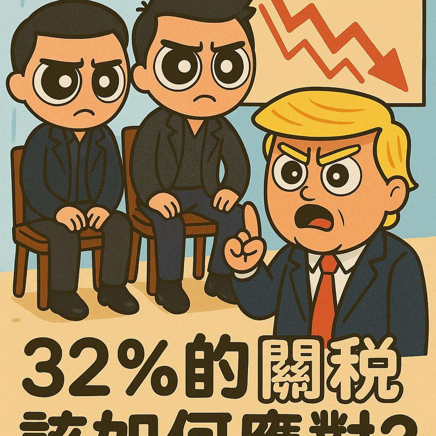關稅32% 來襲！ 如何應對全球貿易戰？