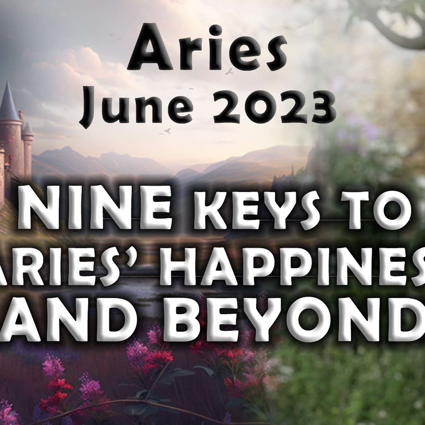 Aries June 2023 NINE KEYS TO ARIES' HAPPINESS THIS MONTH (AND BEYOND) Astrology Horoscope Forecast