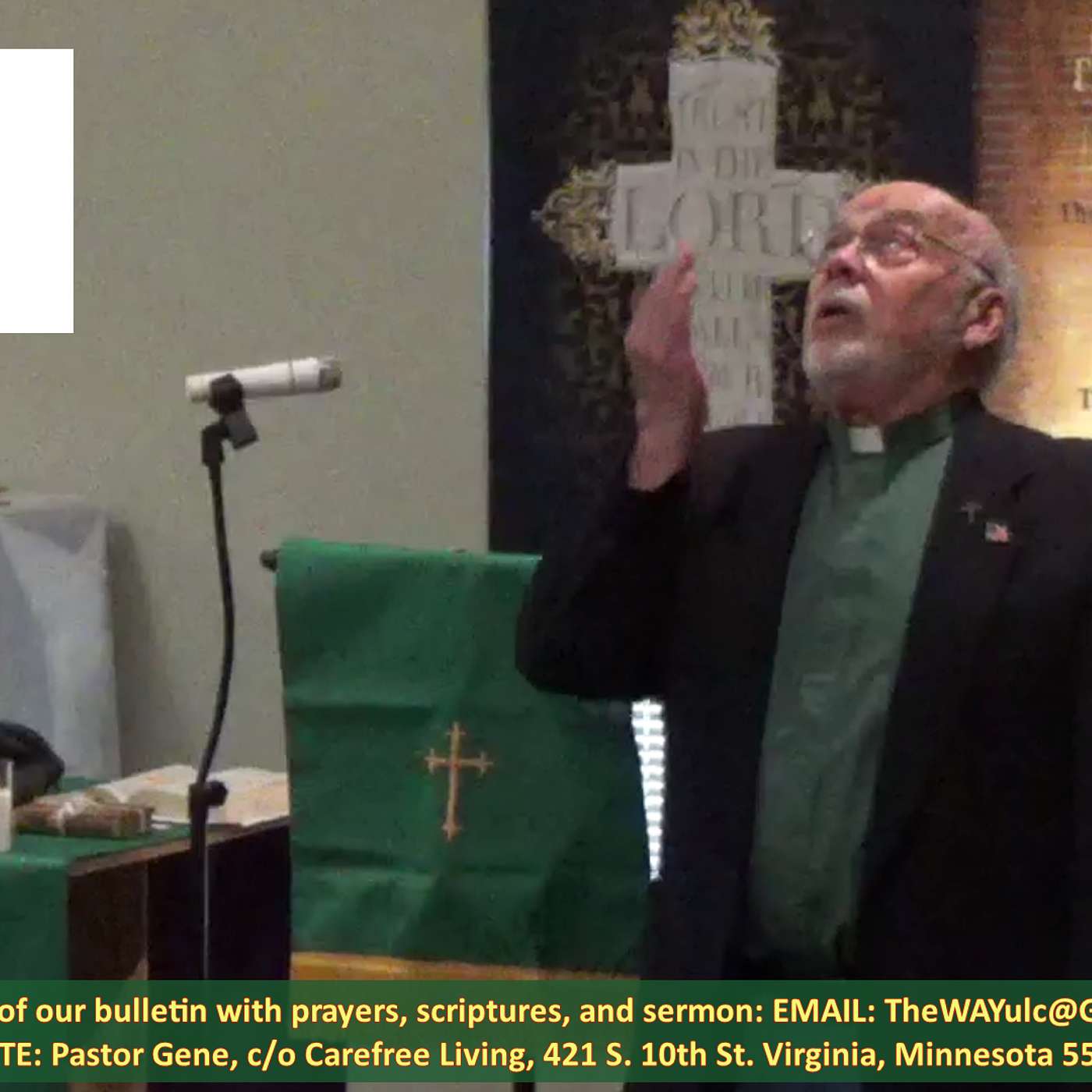 The WAY, Universal Life Church #397 with Pastor Gene and Rebecca episode artwork