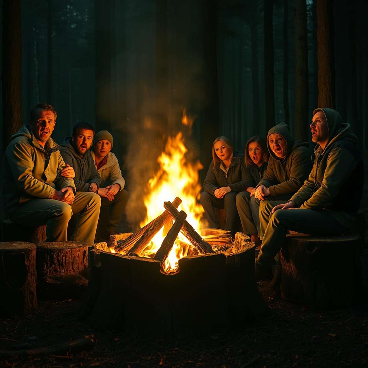 Tales From Around The Fire Pit, from the Undetermined Paranormal Studio