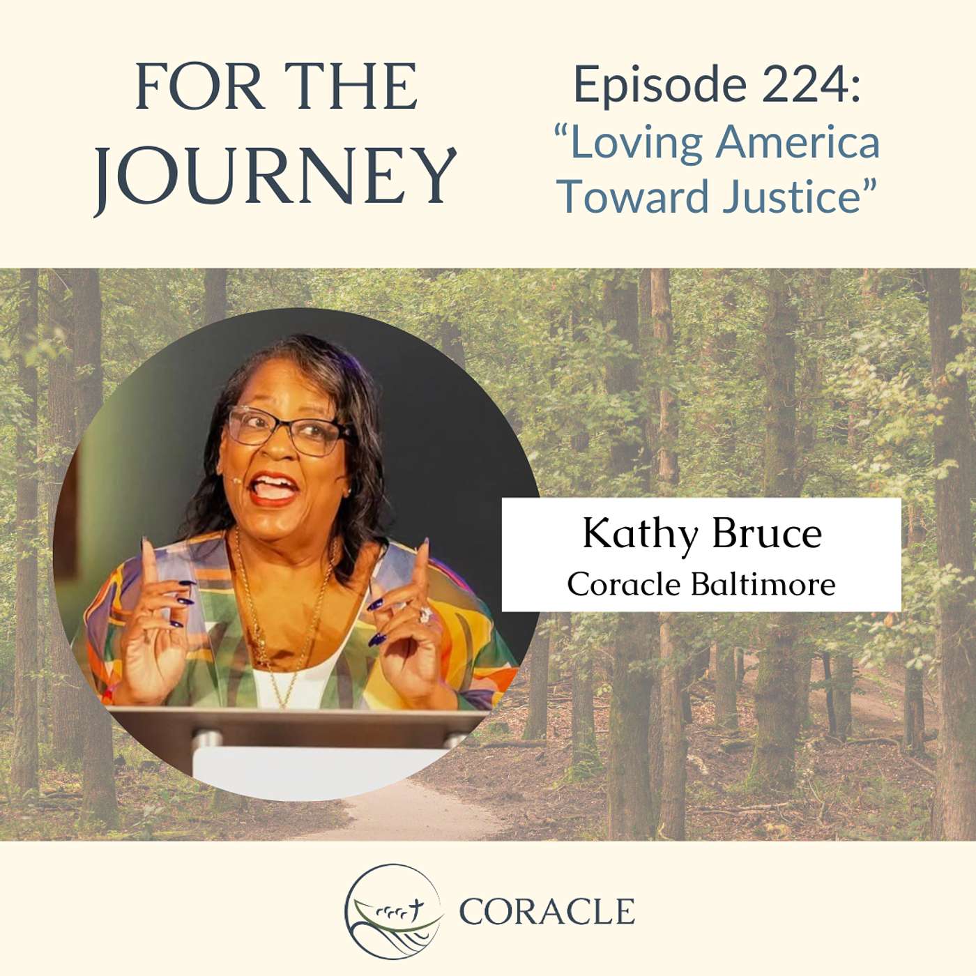 Conversation | Loving America Toward Justice with Kathy Bruce episode artwork
