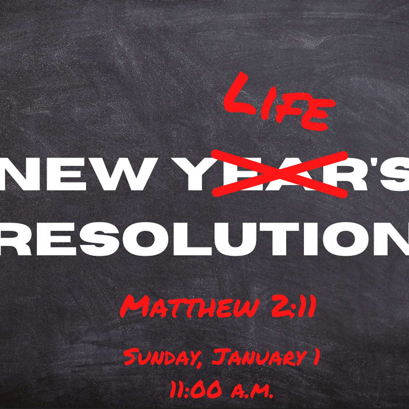 A New Life Resolution