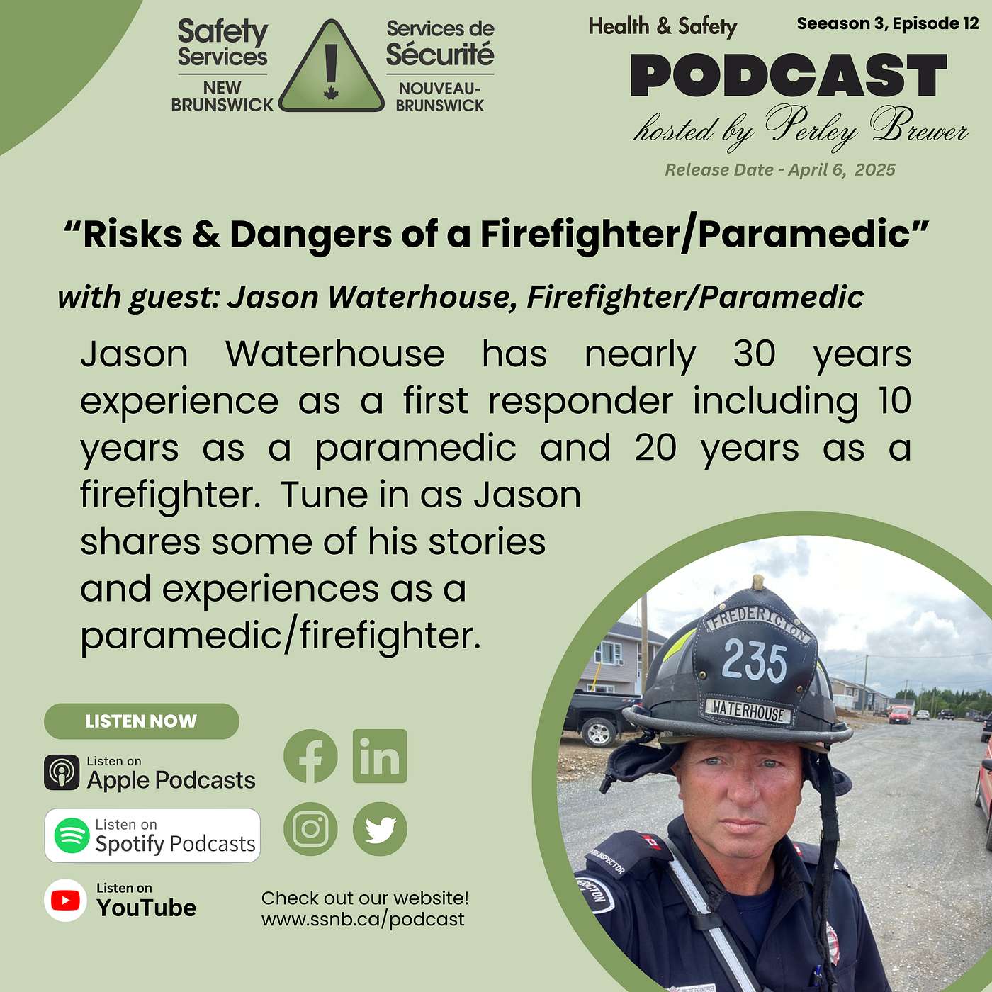 Risks & Dangers of a Firefighter/Paramedic - Jason Waterhouse