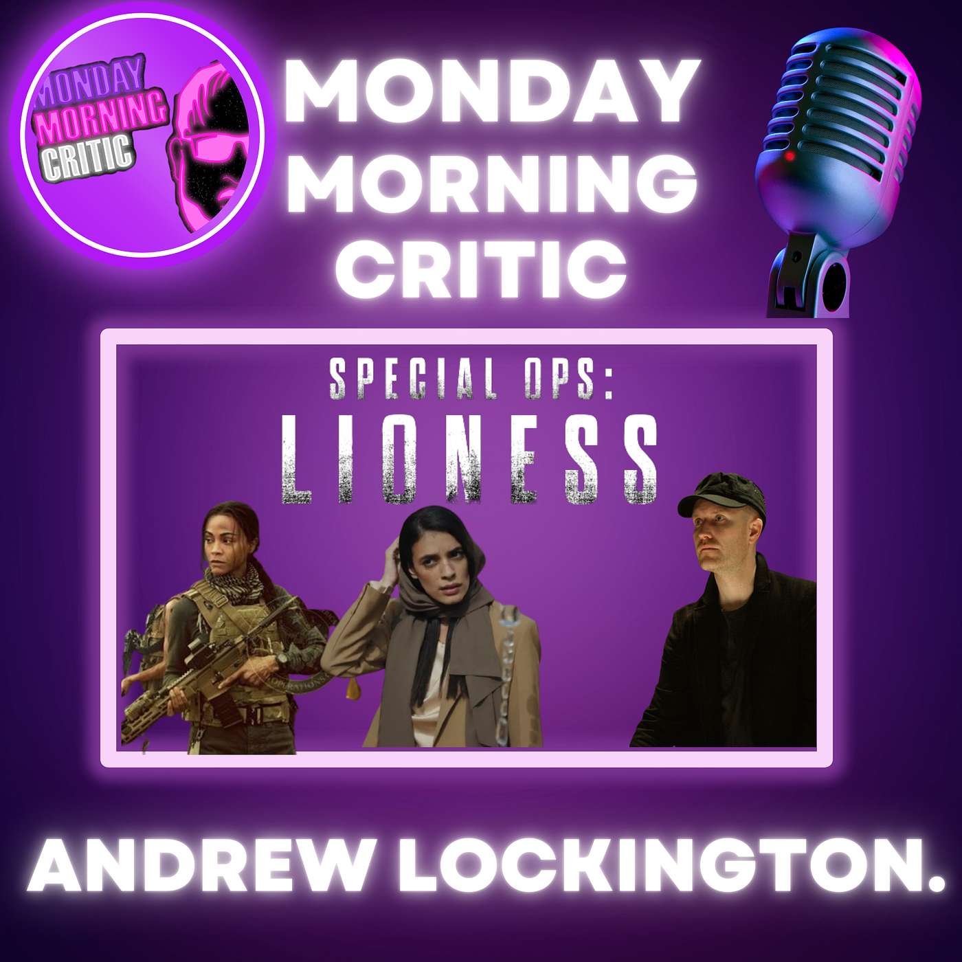 cover of episode (Episode 414) "Special Ops: Lioness" Composer: Andrew Lockington.