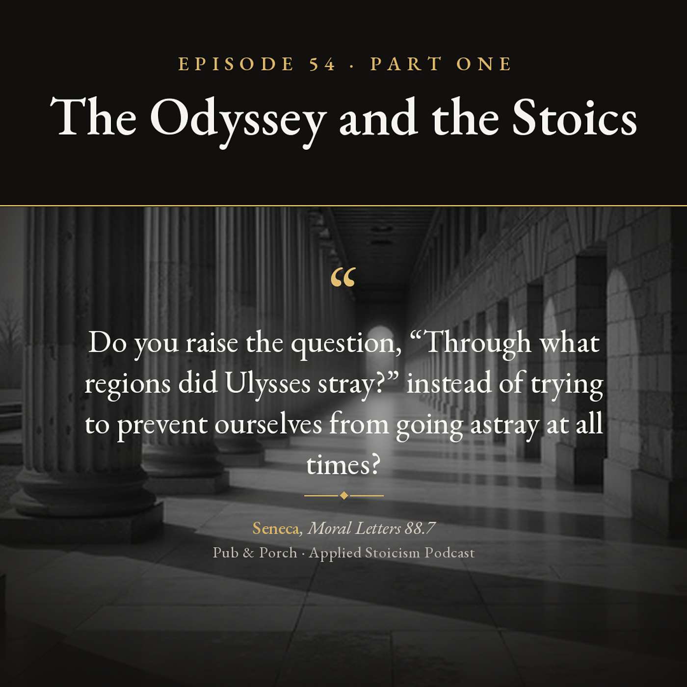 The Odyssey and the Stoics episode artwork