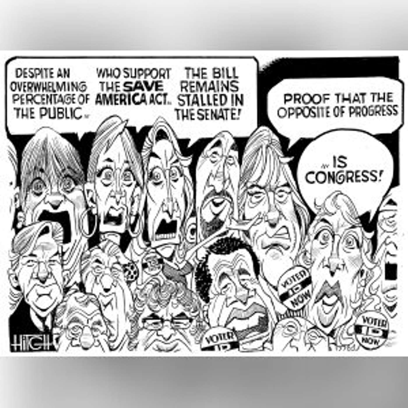 Political Cartoon episode artwork