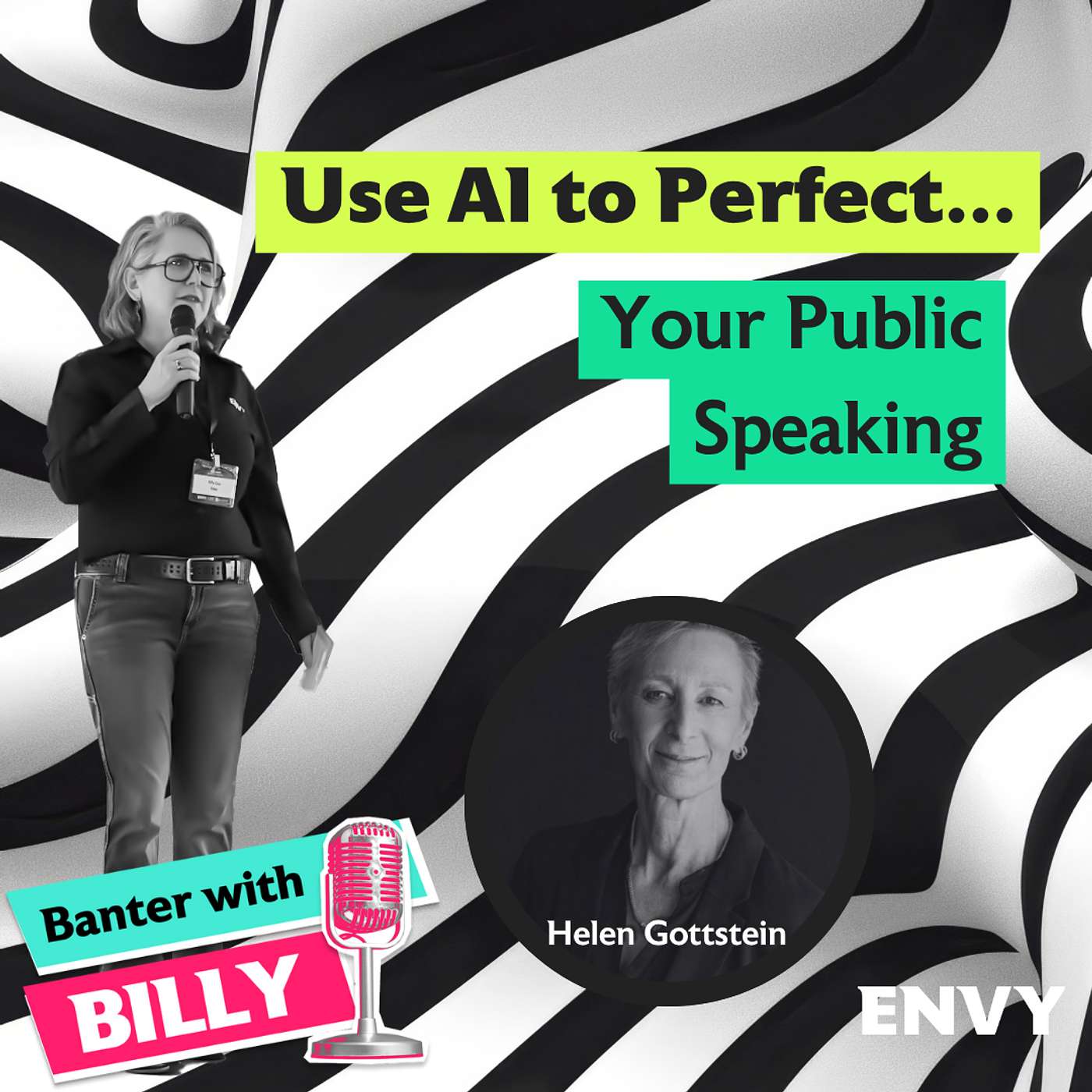 Billy Cina and Helen Gottstein, Loud and Clear, talk about AI tools for public speaking