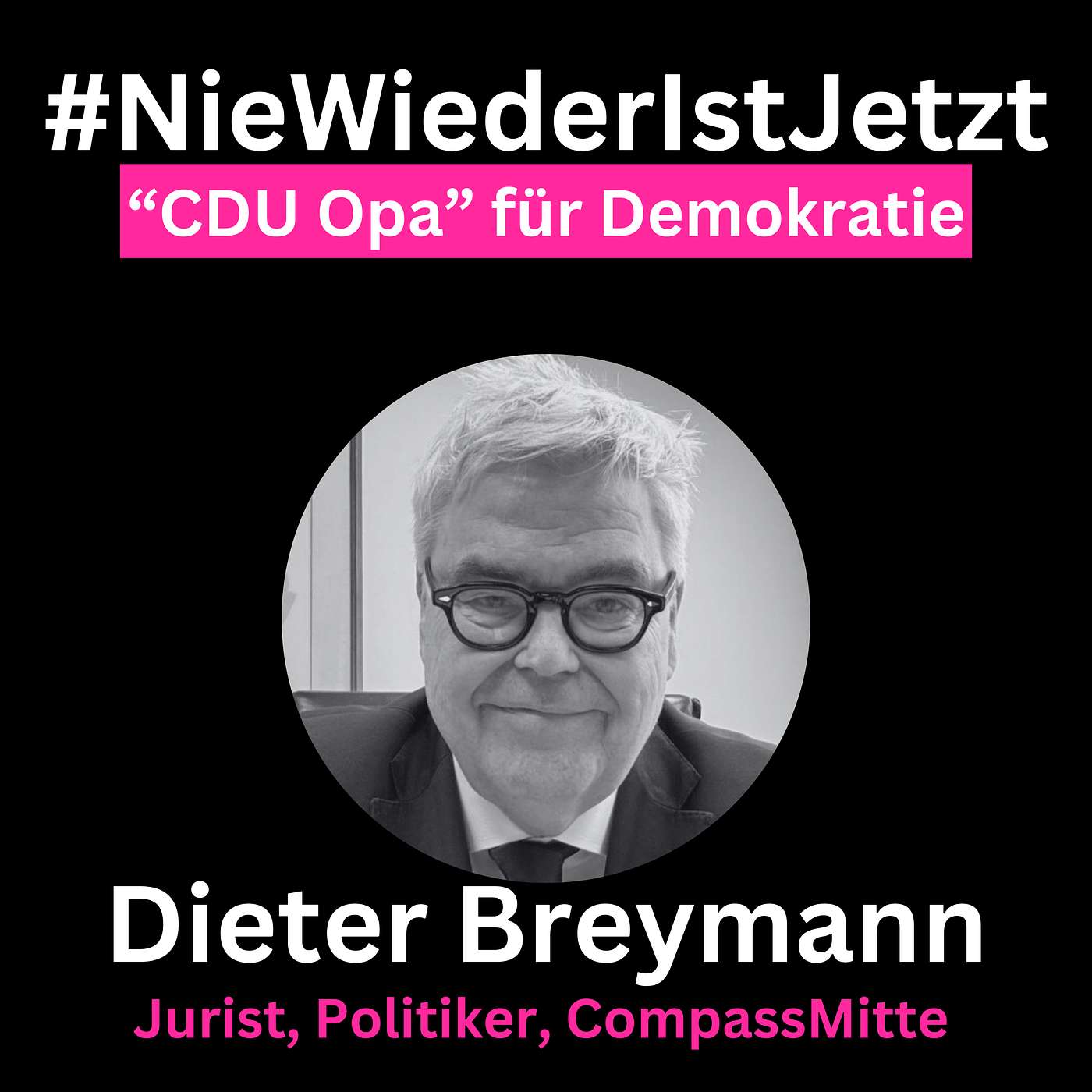 "CDU Opa" für Demokratie - Dieter Breymann, Co-Initiator von CompassMitte