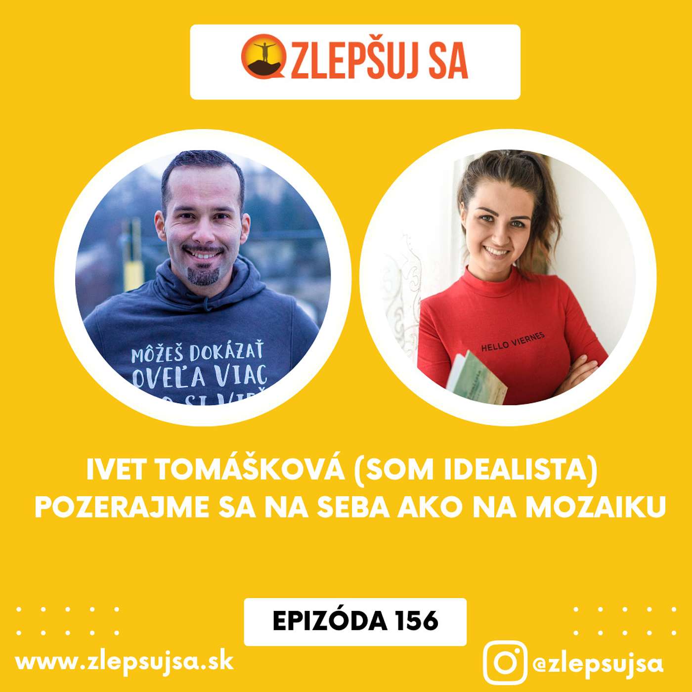 156. Ivet Tomášková (SomIdealista): Pozerajme sa na seba ako na mozaiku episode artwork