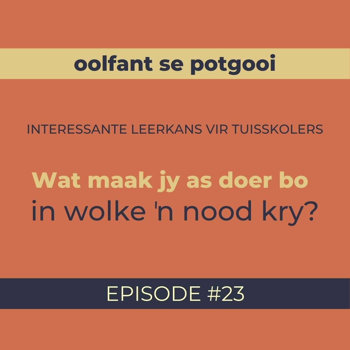 Oolfant se potgooi