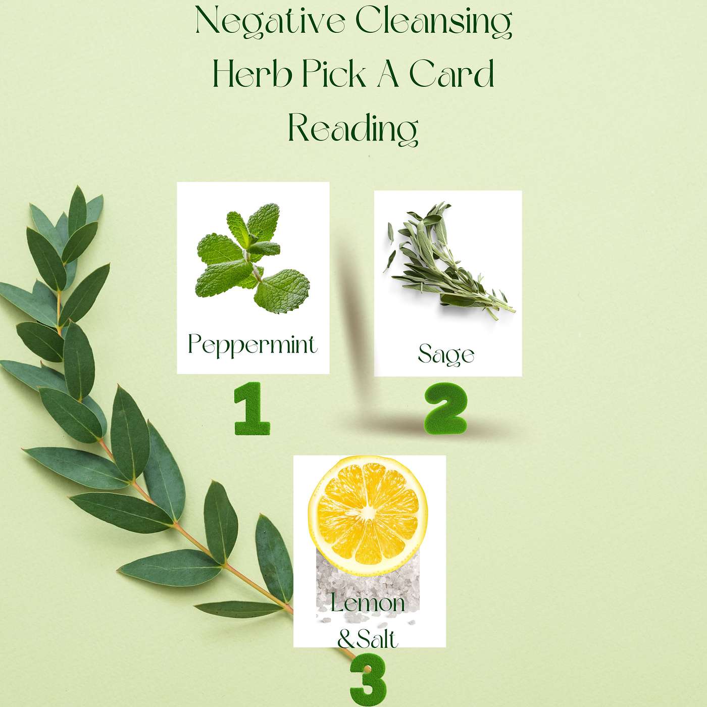 Negative Herb Cleansing Pick A Card Reading Peppermint#1 episode artwork