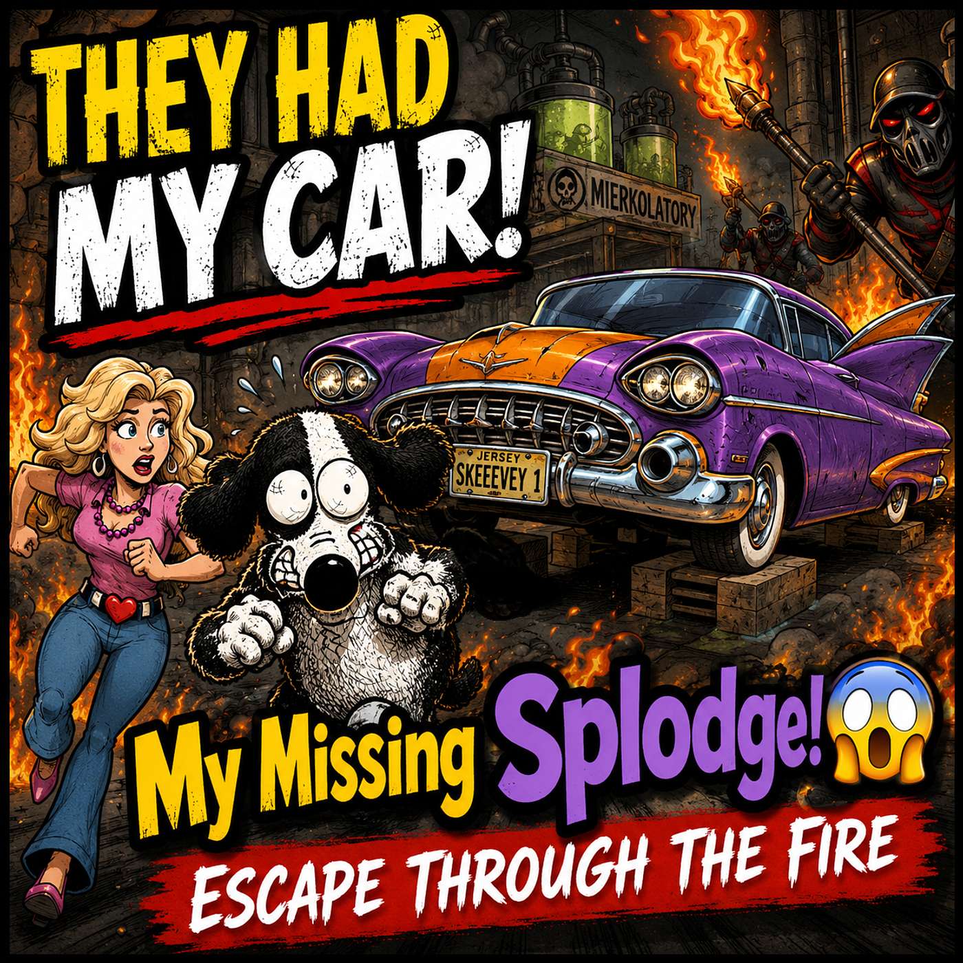 My Missing Splodge! Escape Through the Fire! episode artwork