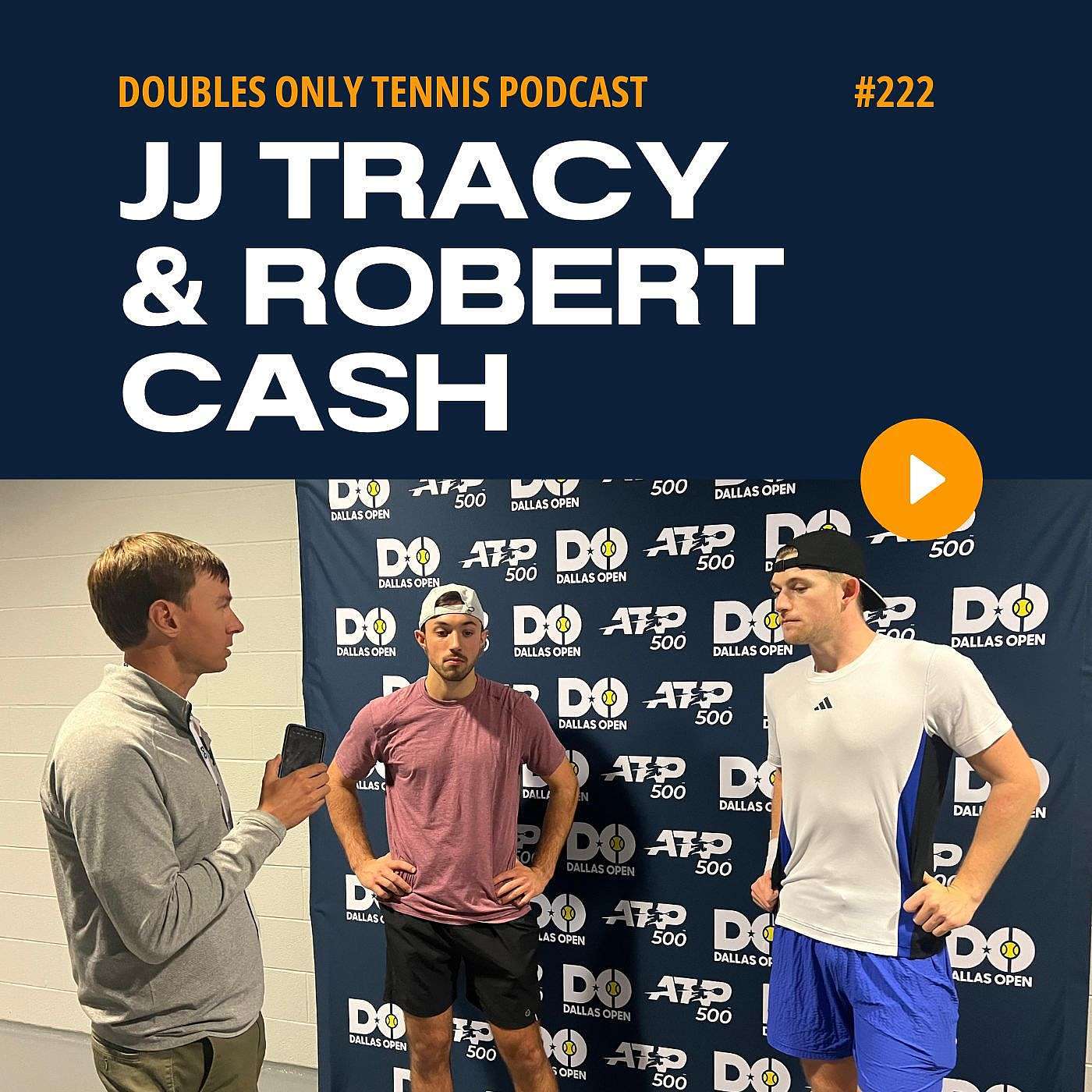 JJ Tracy & Robert Cash Interview at the 2025 Dallas Open