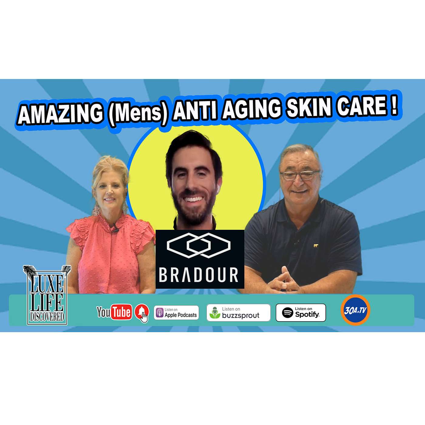 Bradour Anti Aging Skin Care Product Made by Men for Men.