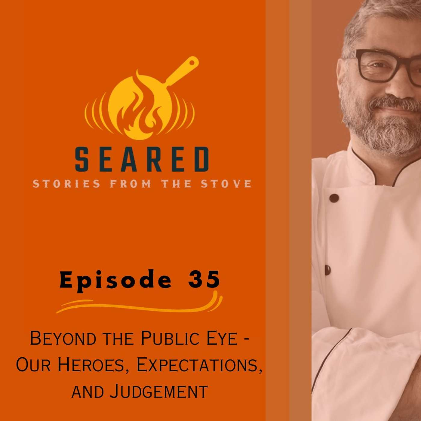 Episode 35: Beyond the Public Eye - Our Heroes, Expectations, and Judgement episode artwork