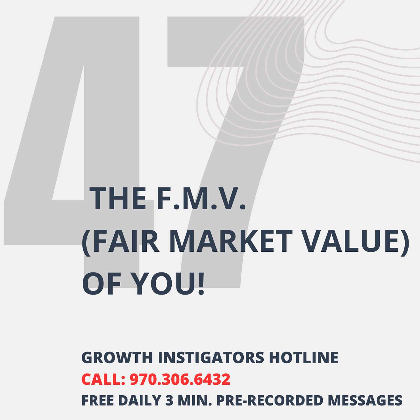 #47 The F.M.V. (Fair Market Value) of You! episode artwork
