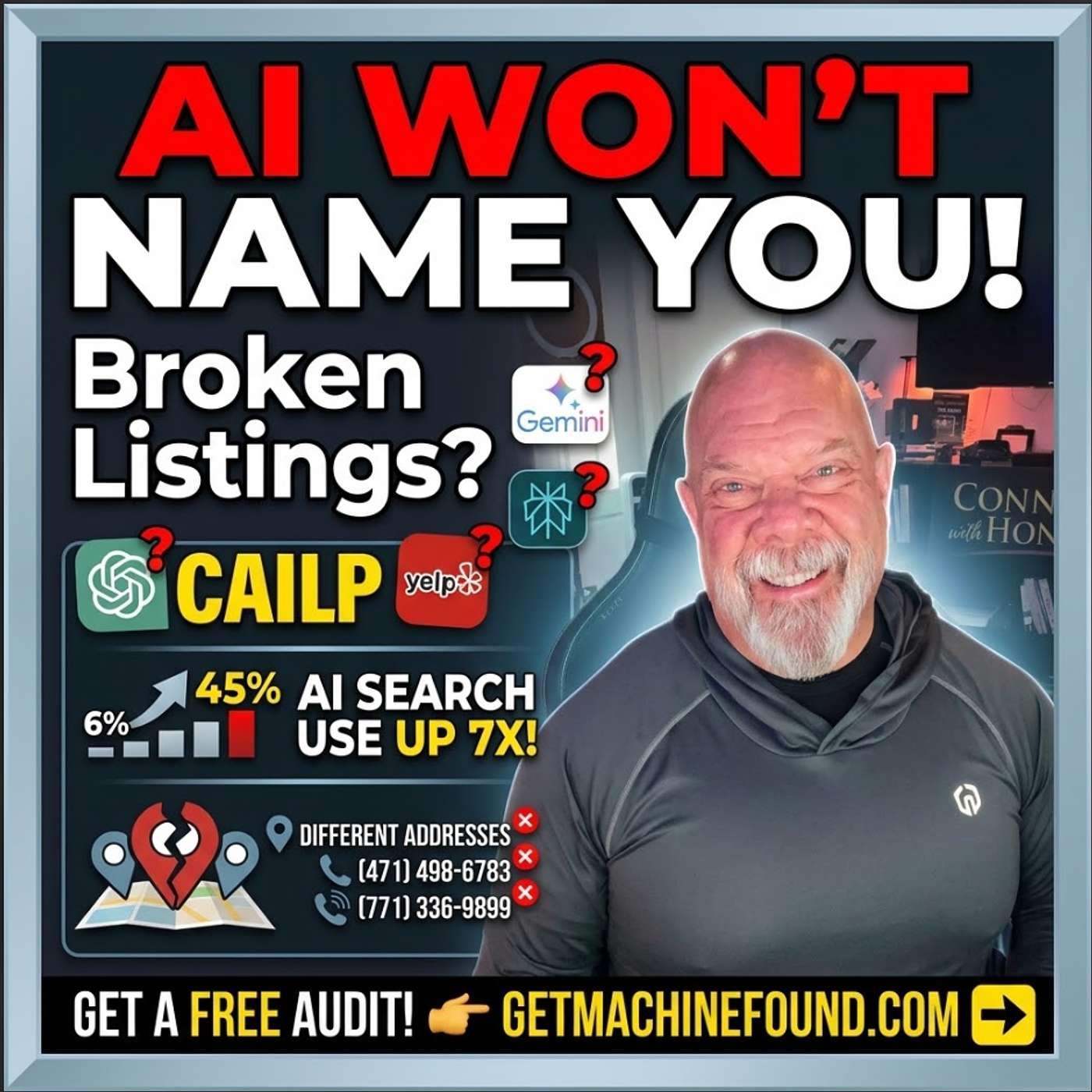 159: Why ChatGPT Won't Say Your Business Name (Answer Engine Optimization, Explained) episode artwork