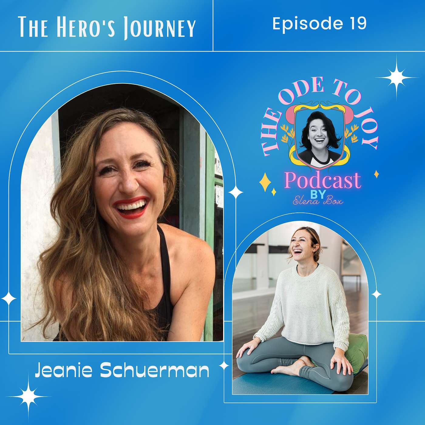 The Hero's Journey with Jeanie Schuerman: Near Death Experience Survivor, Yoga Teacher, and Nurse Midwifery Student episode artwork