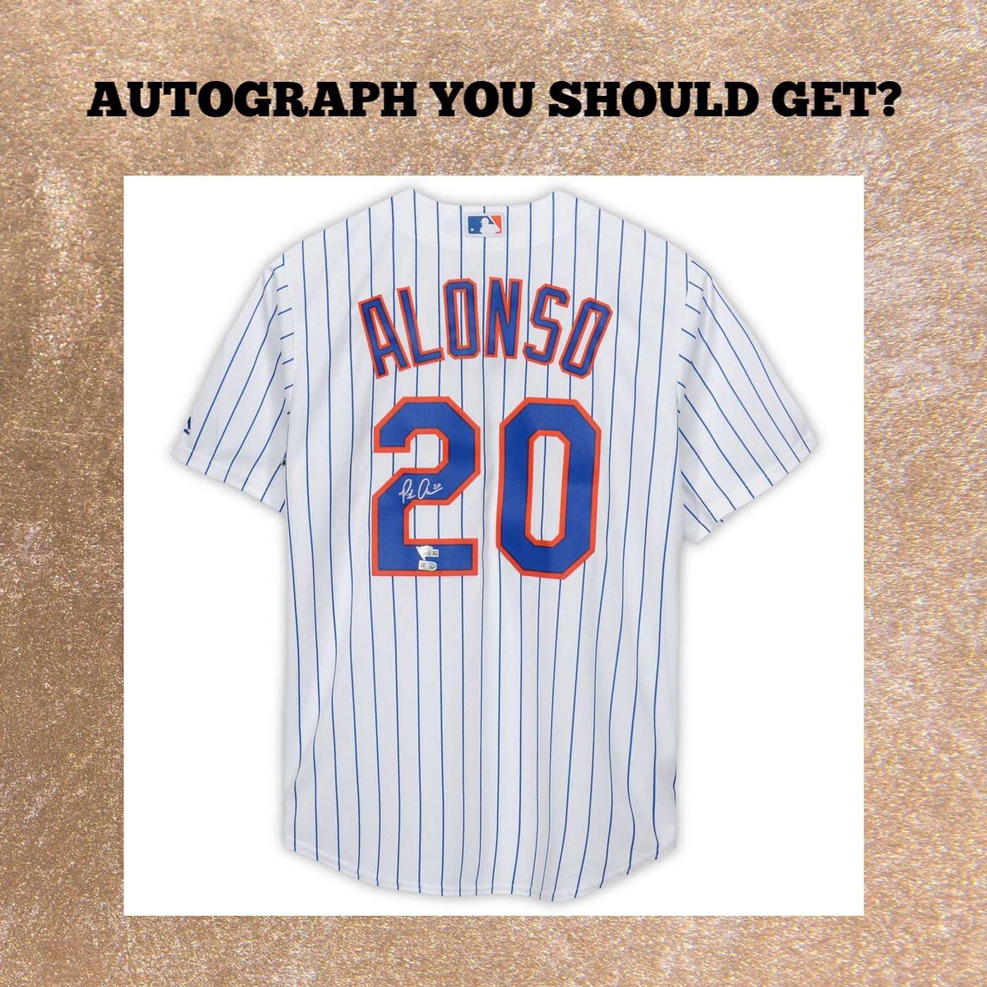 Pete Alonso Autograph - why you should get him in your collection now