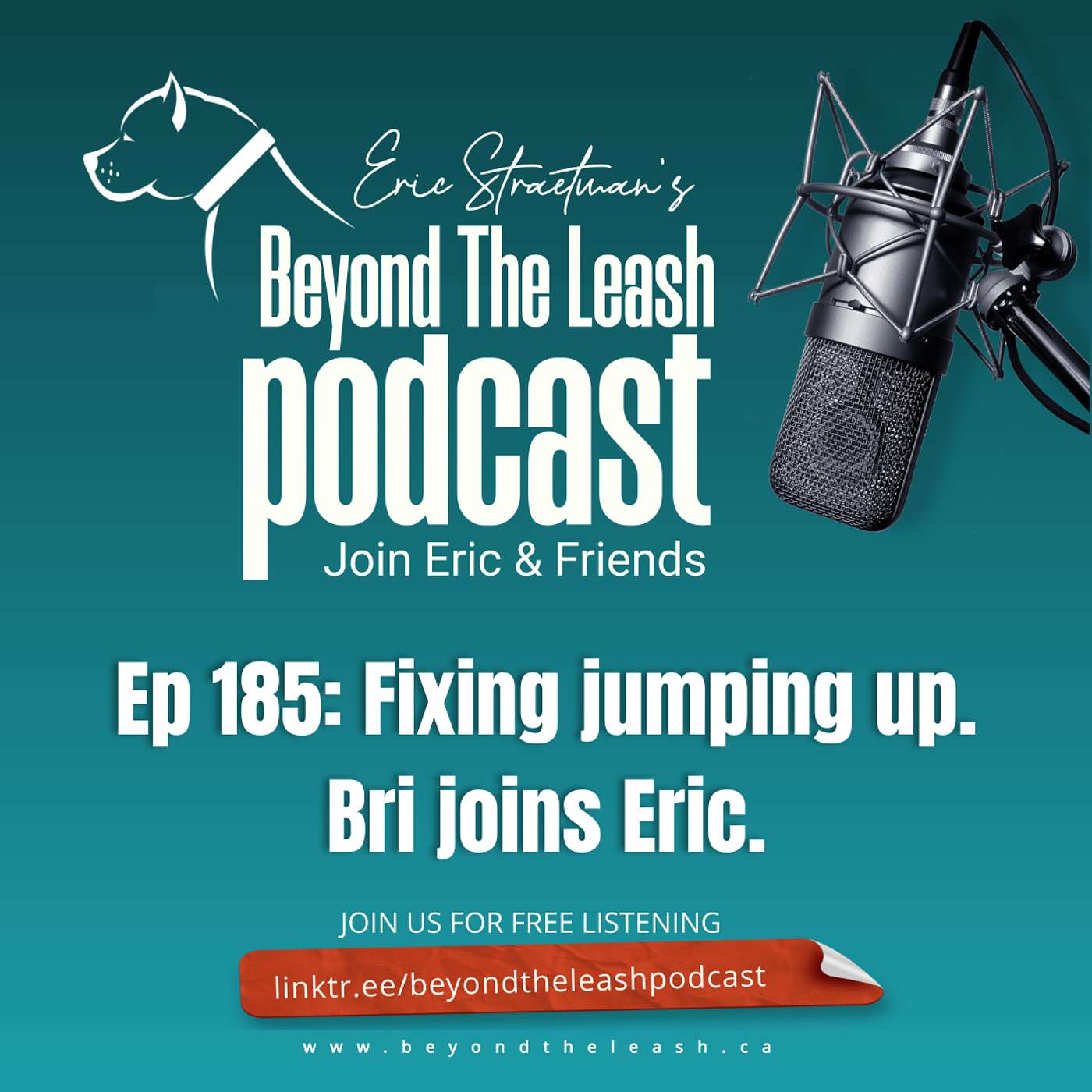 Ep 185: Fixing jumping up. Bri joins Eric.