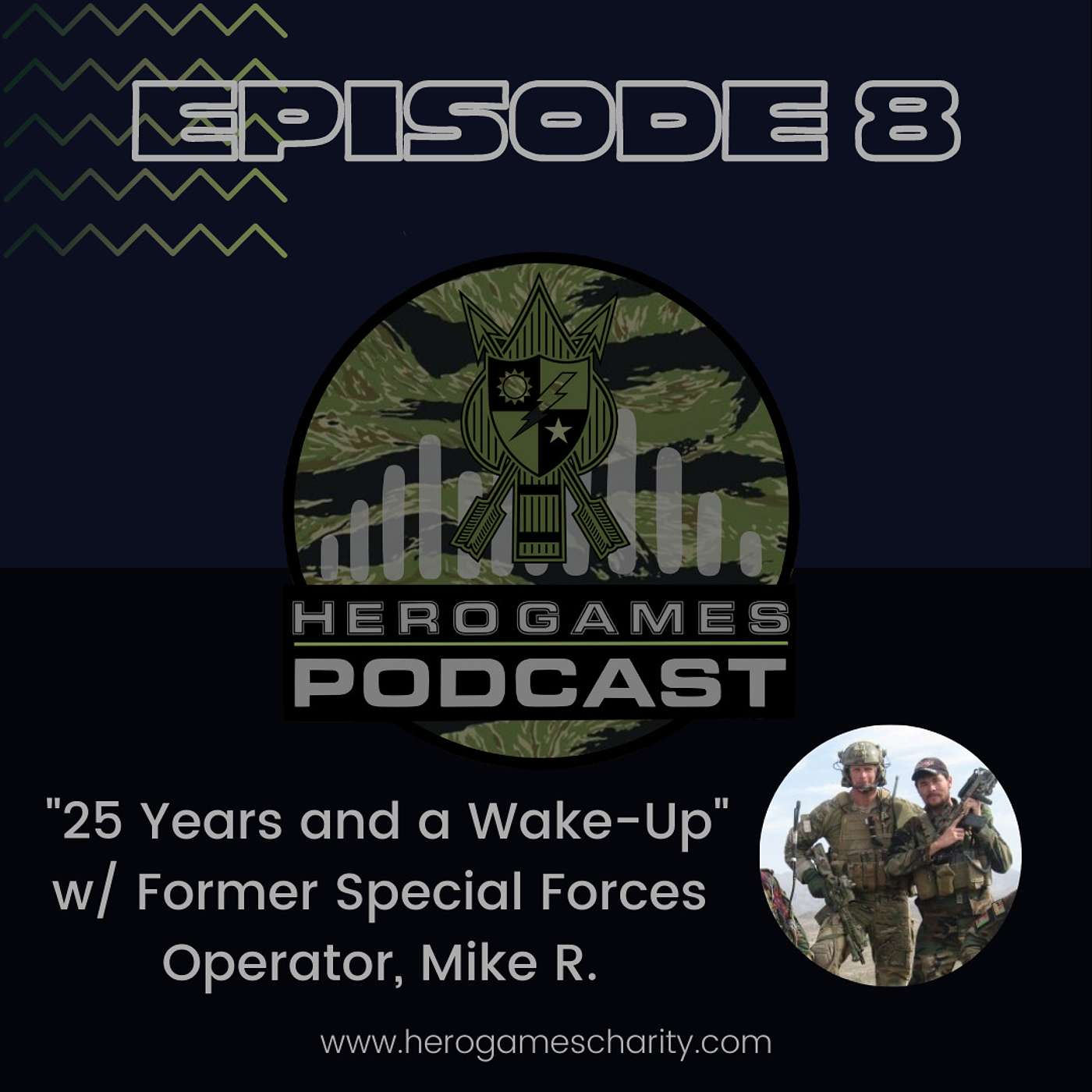 Episode 8: "25 Years and a Wake Up", w/ Former Special Forces Operator, Mike Reagan