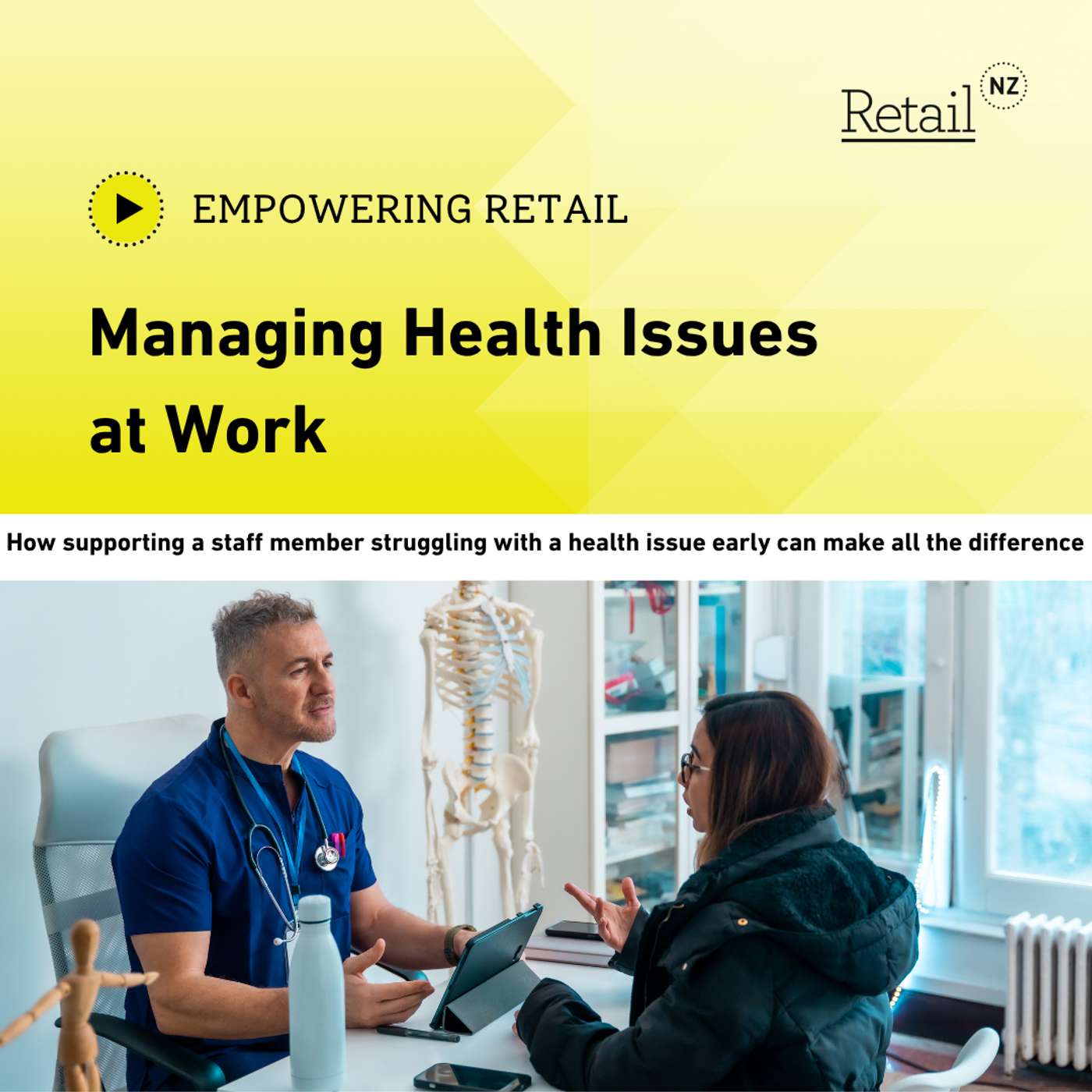 Empowering Retail: Managing Health Issues at Work episode artwork